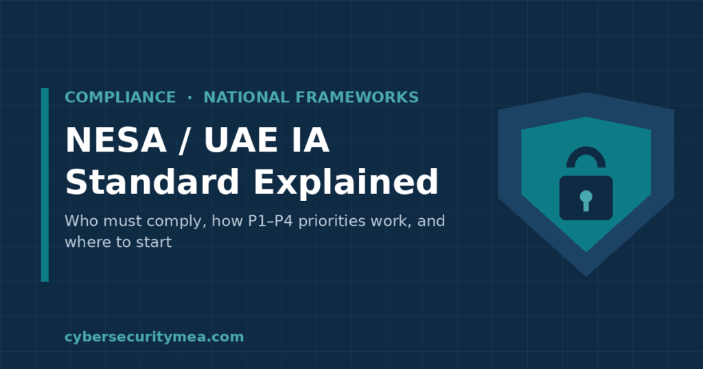 NESA / UAE IA Standard compliance explained — Cybersecurity MEA